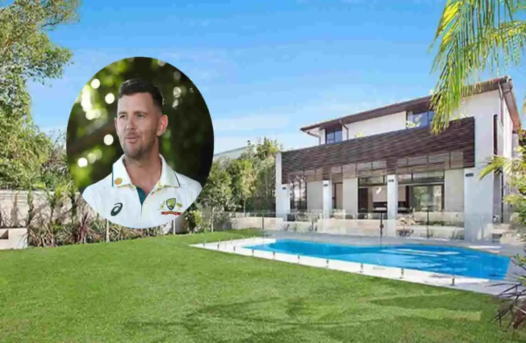 Josh Hazlewood's in Australia House