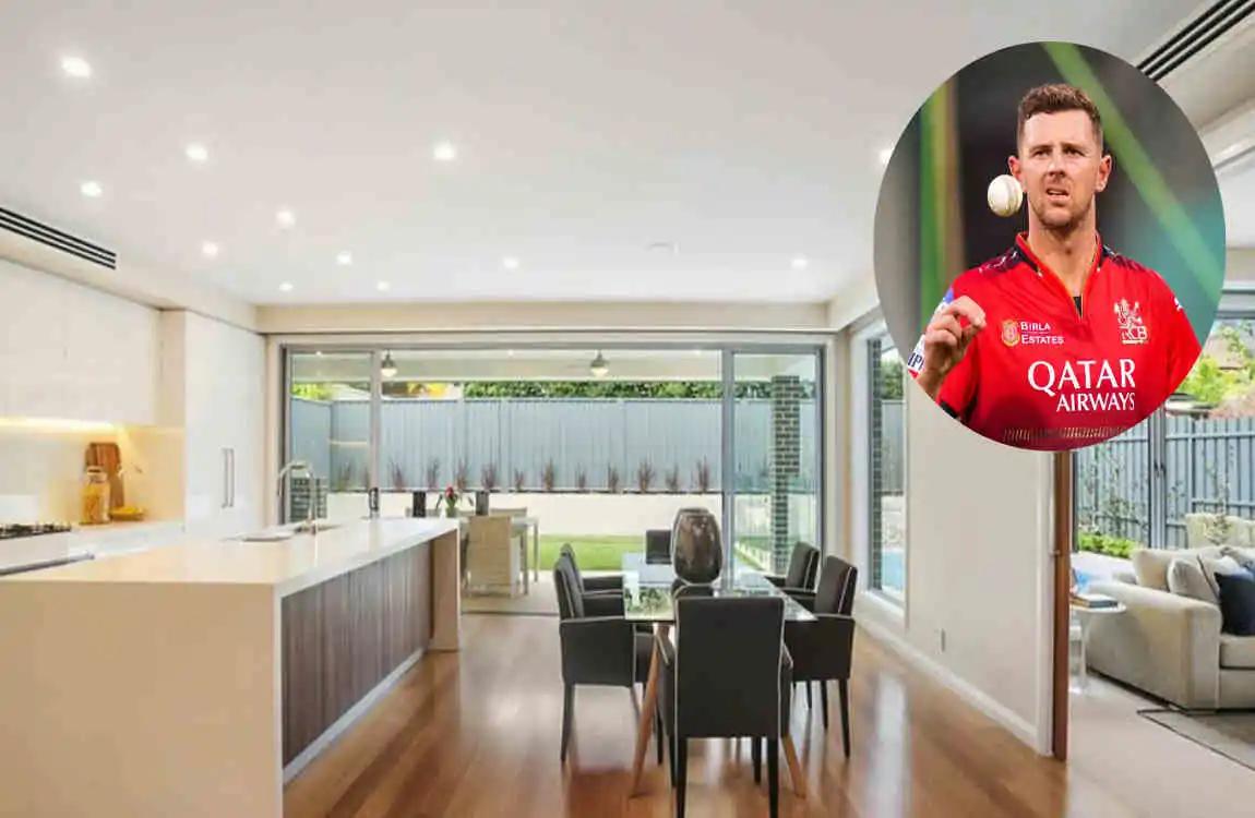 Josh Hazlewood's in Australia House