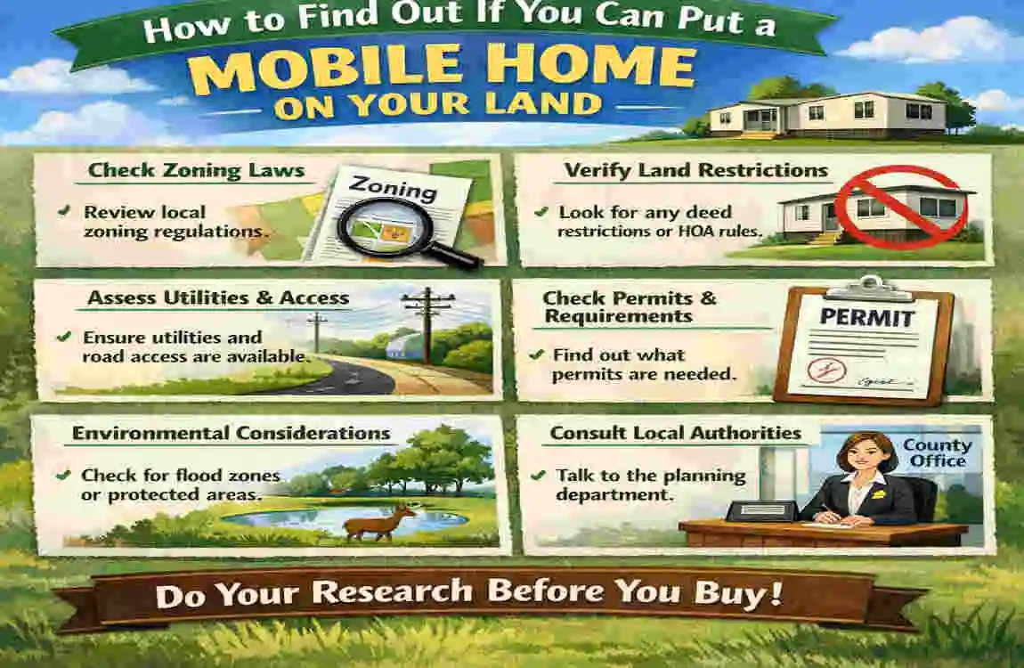 Can You Put a Mobile Home on Rural Land?
