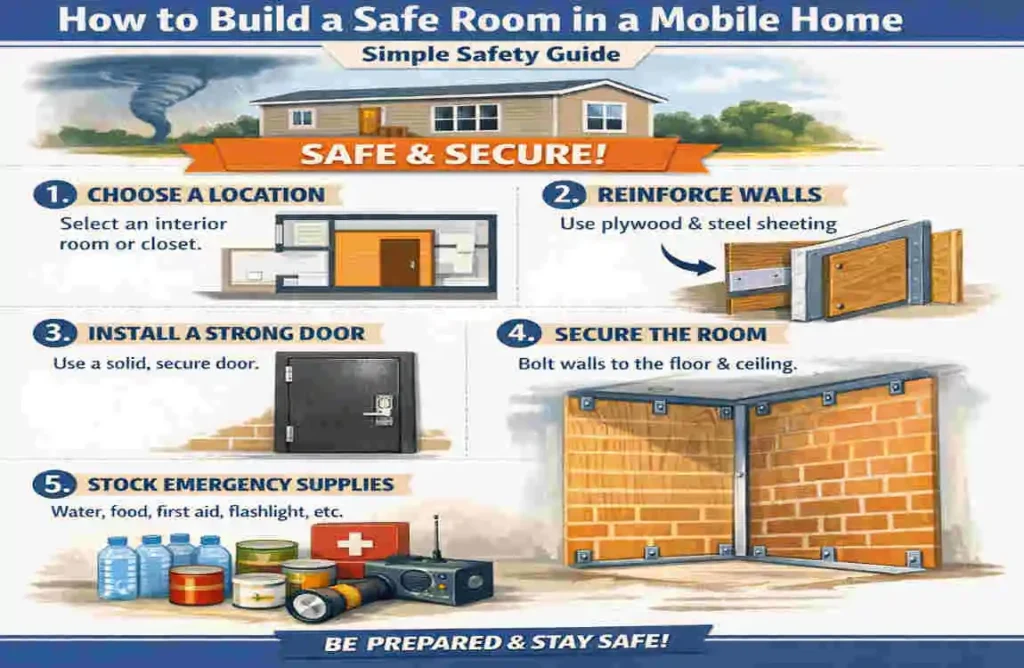How to Build a Safe Room in a Mobile Home: Simple Safety Guide how to build a safe room in a mobile home