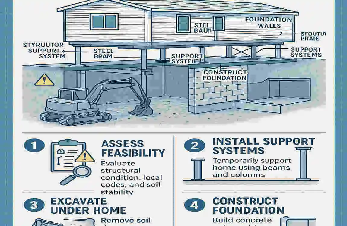 Can you build a basement under a mobile home? Feasibility, costs, and safer alternatives in modern housing