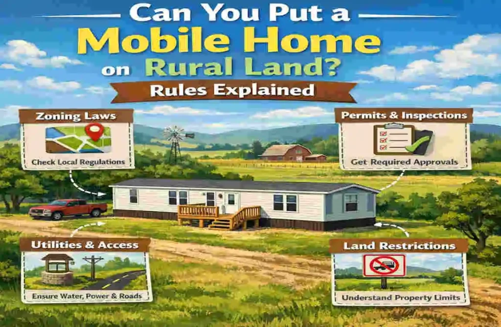 Can You Put a Mobile Home on Rural Land?