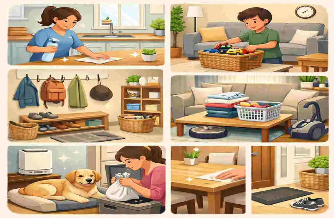 How to Clean Your Home Step by Step