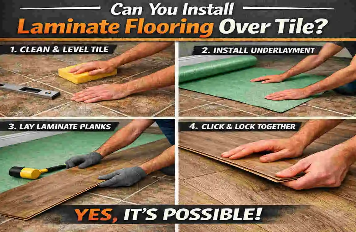 Can You Install Laminate Flooring Over Tile?