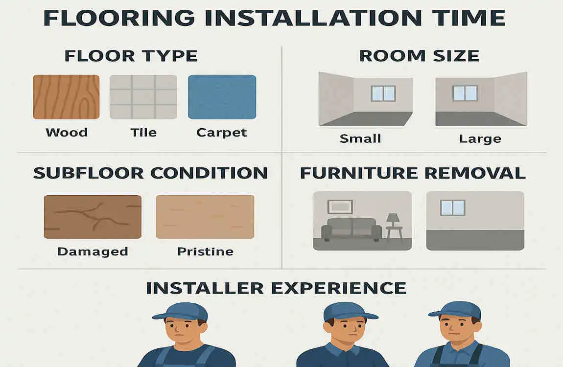 How Long Does It Take to Install Flooring in a House? A Complete Room-by-Room Guide