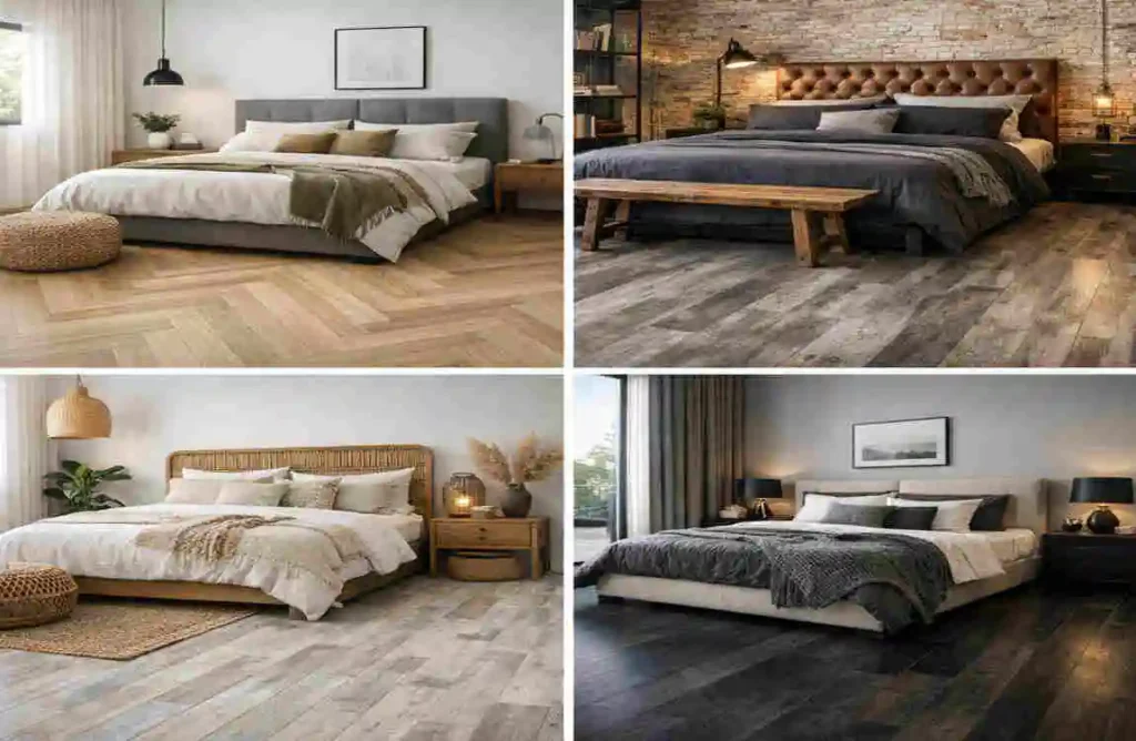 vinyl bedroom flooring design