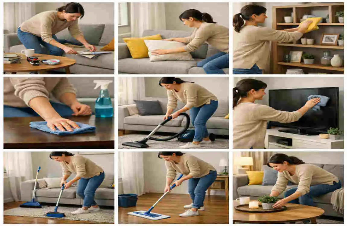 How to Clean Your Home Step by Step