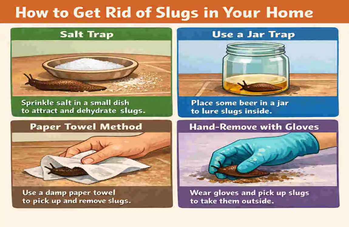 how do you stop slugs from coming in your house