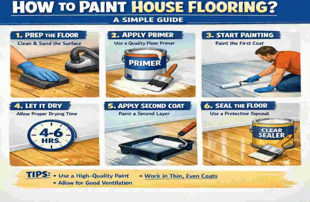 How Can You Paint House Flooring? A Simple Guide Can You Paint House Flooring?
