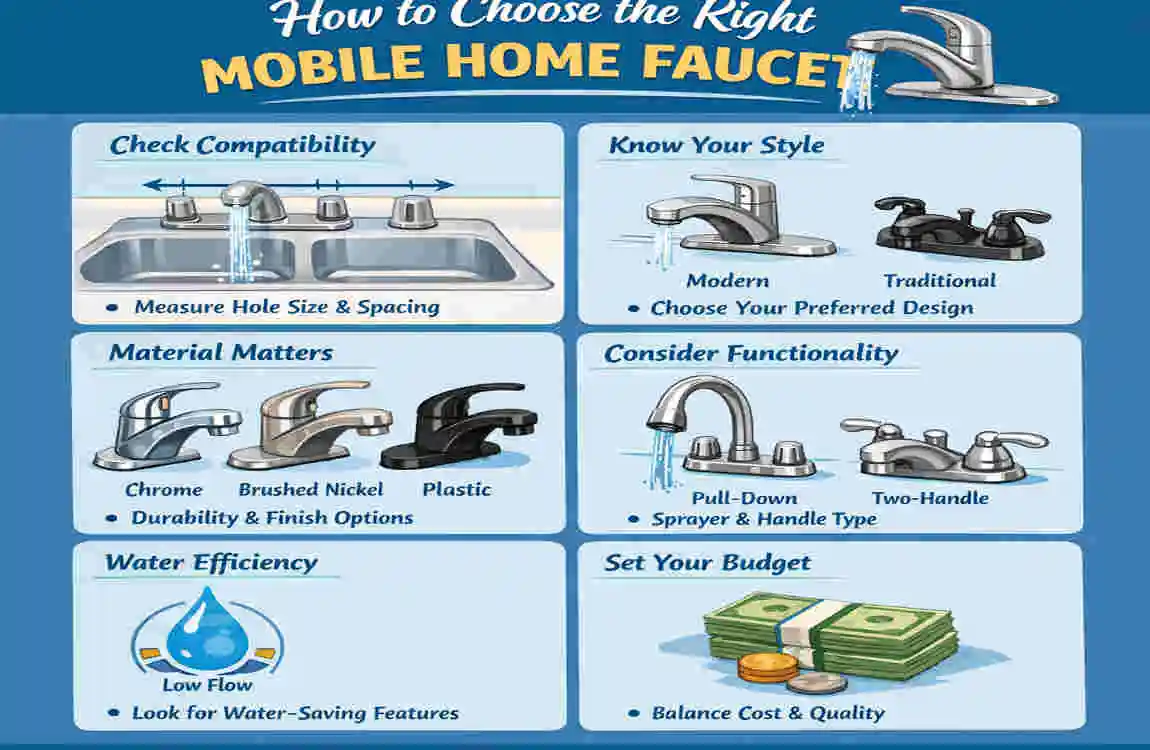 Are Mobile Home Faucets Different?