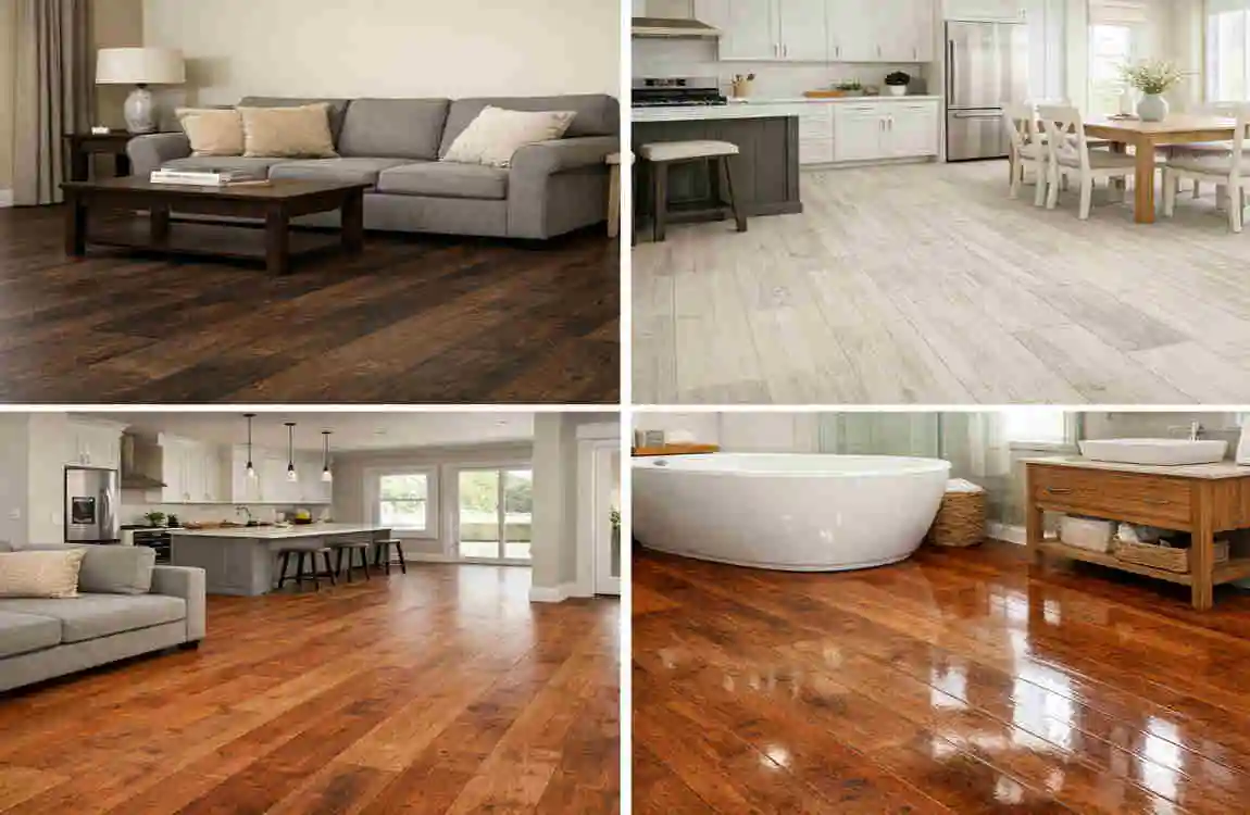 How to Pick the Right Color of Vinyl Plank Flooring