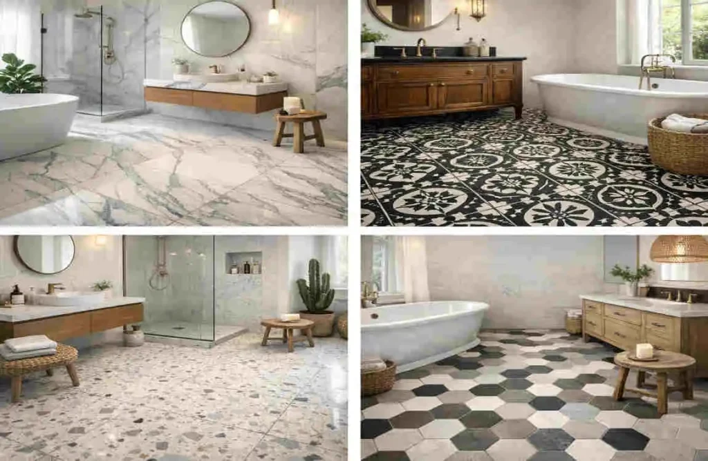 Bathroom Floor Tile Design