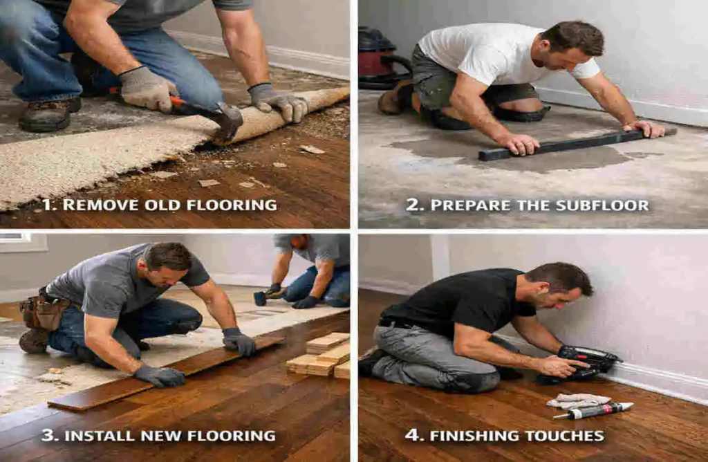 How Long Does It Take to Change Flooring?