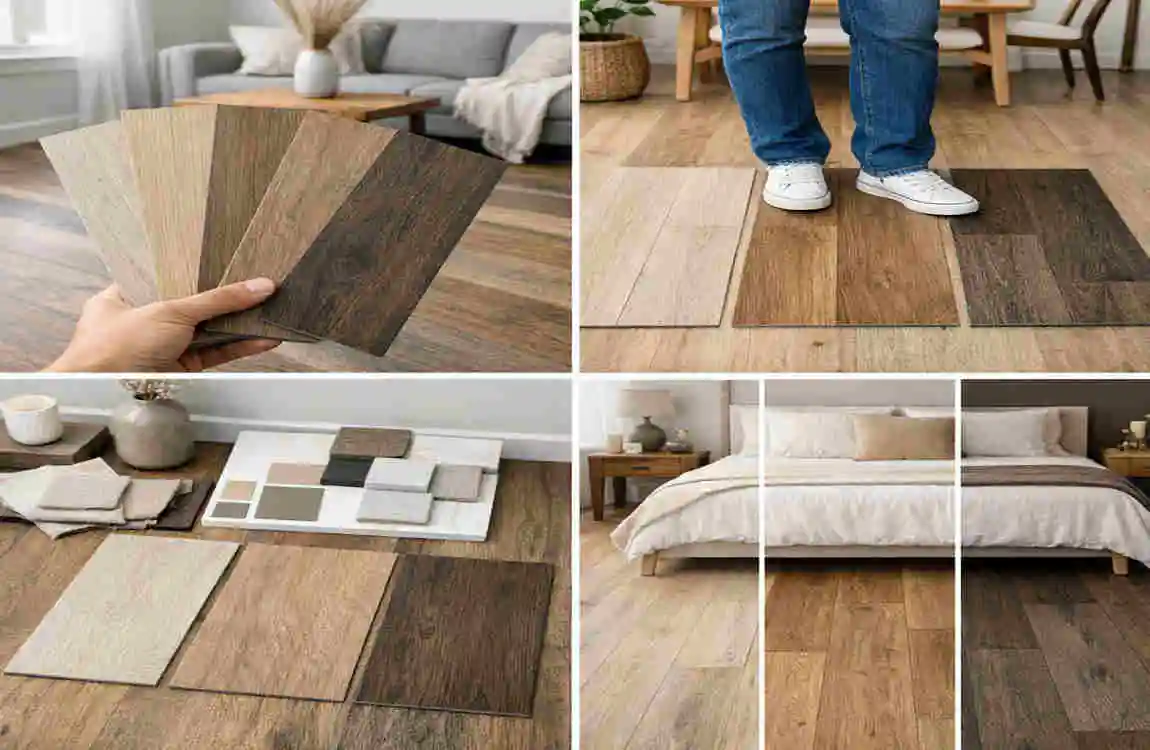 How to Pick the Right Color of Vinyl Plank Flooring