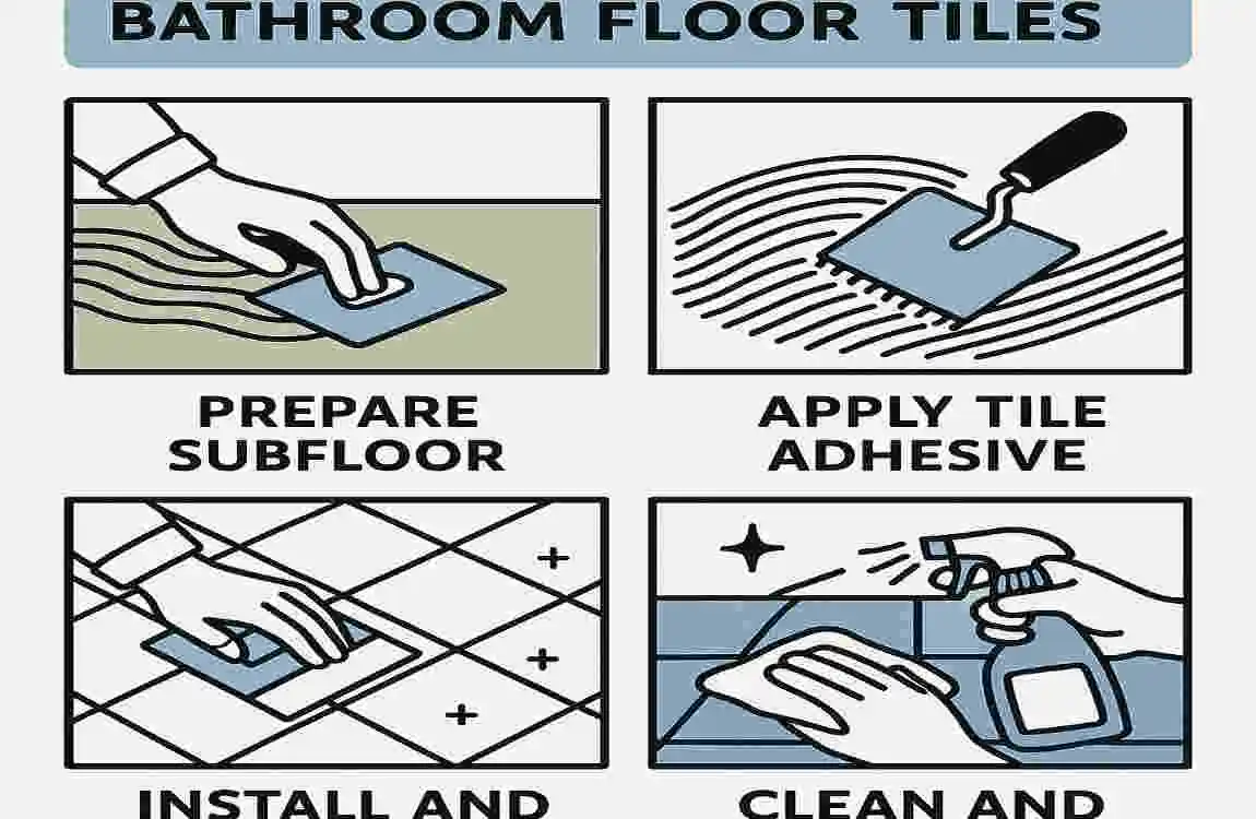 Modern Bathroom Floor Tiles Design Ideas to Elevate Your House’s Style and Value