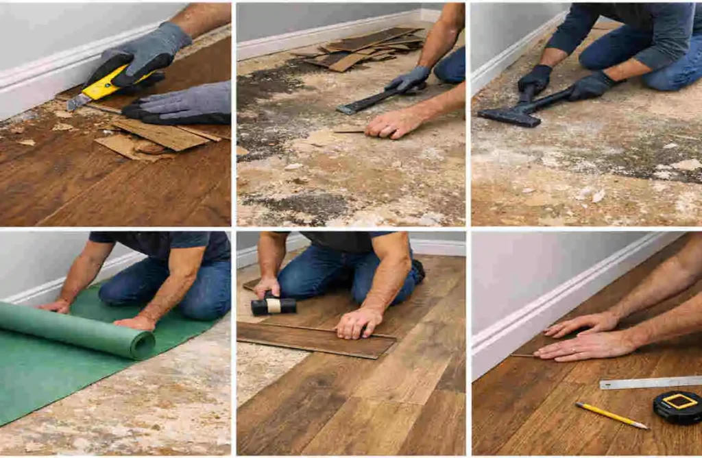 What to Do With Old Laminate Flooring and Convert New Flooring