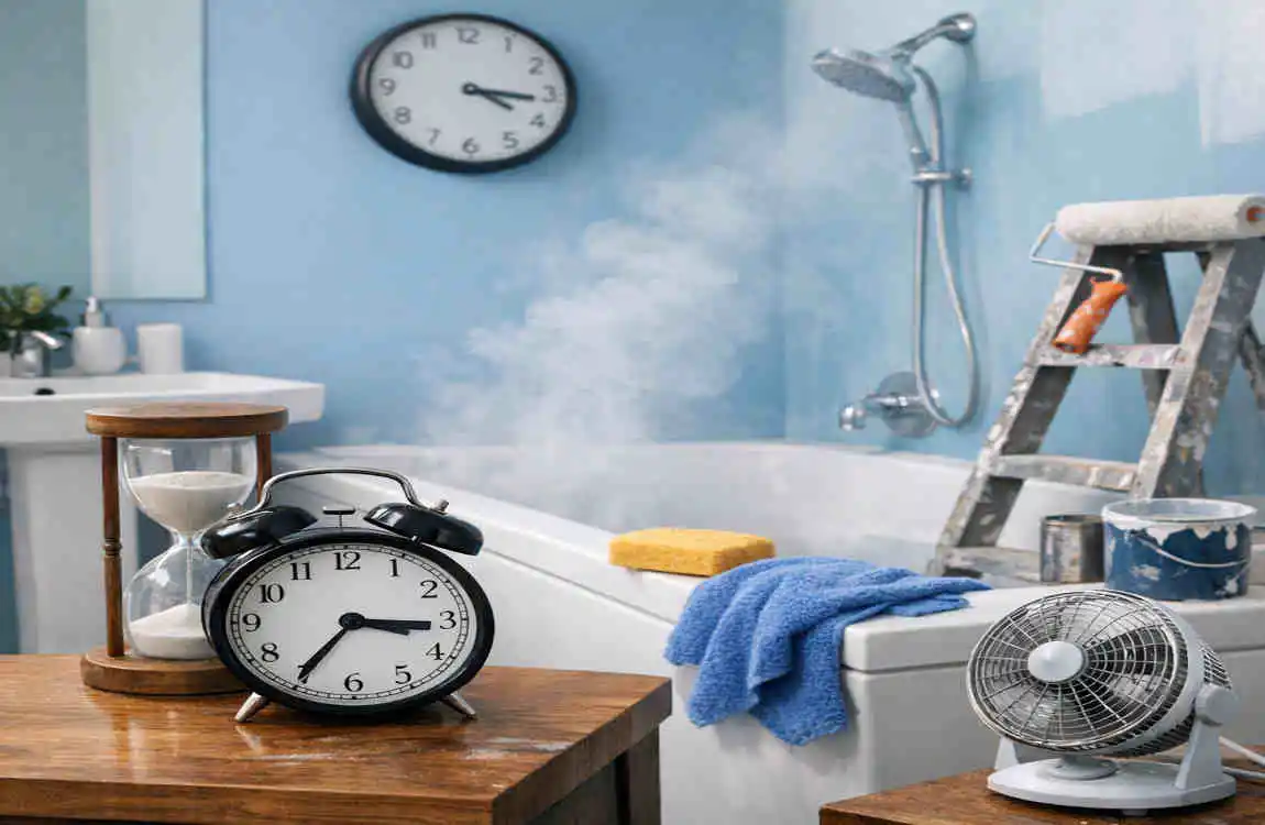 How Long to Paint a Bathroom?