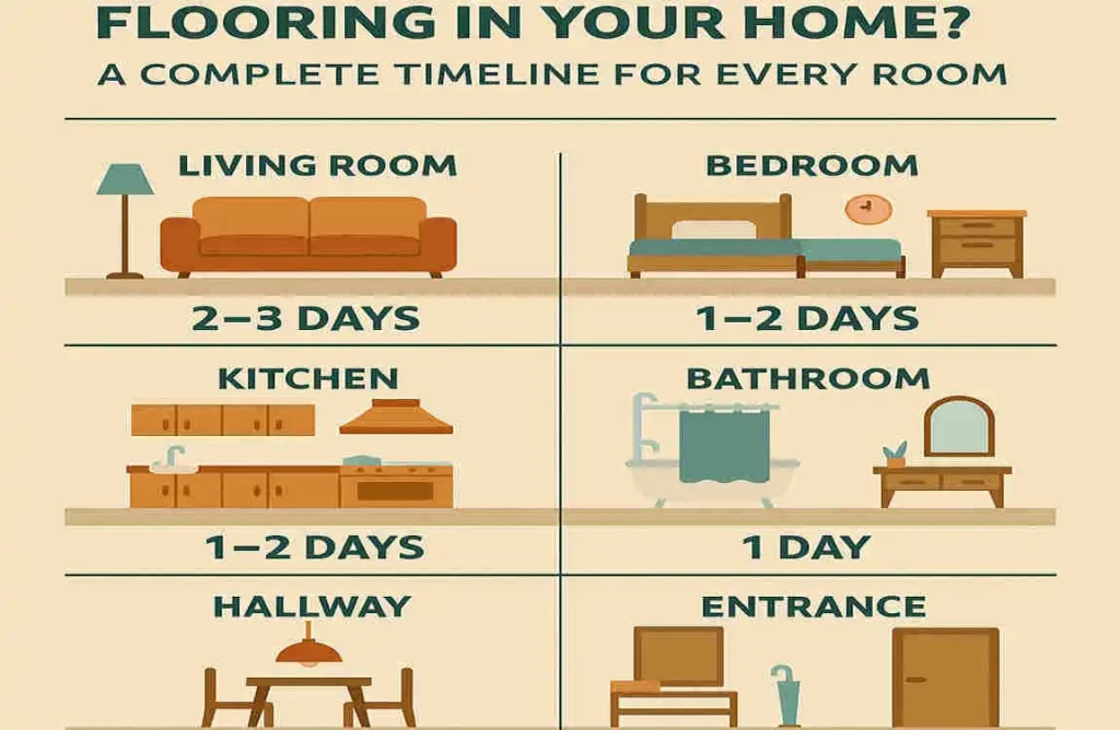How Long Does It Take to Change Flooring in Your Home? A Complete Timeline for Every Room