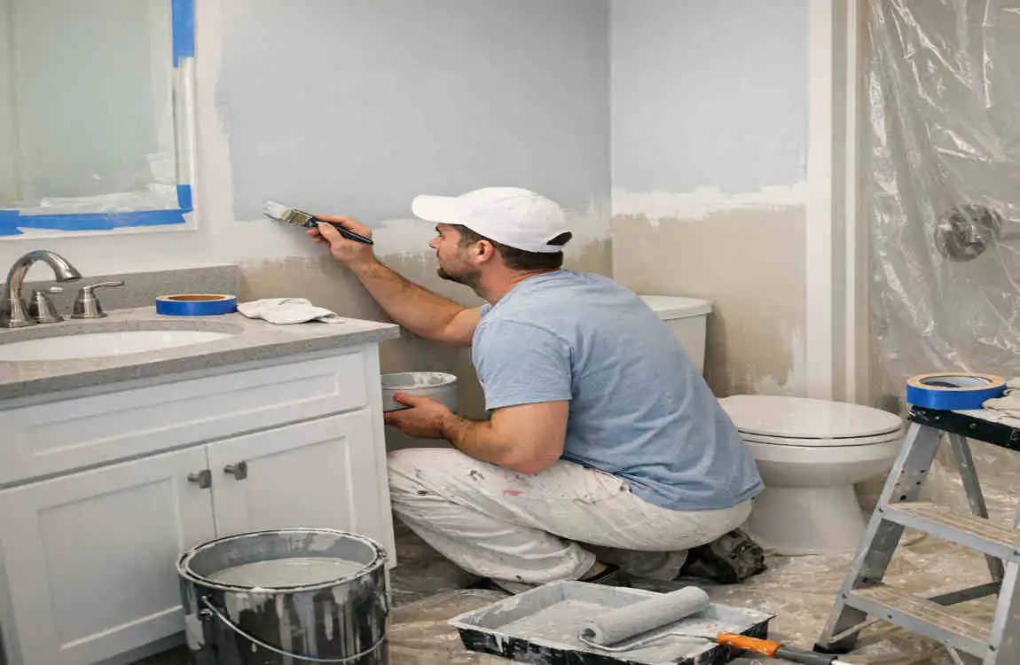 How Long to Paint a Bathroom?