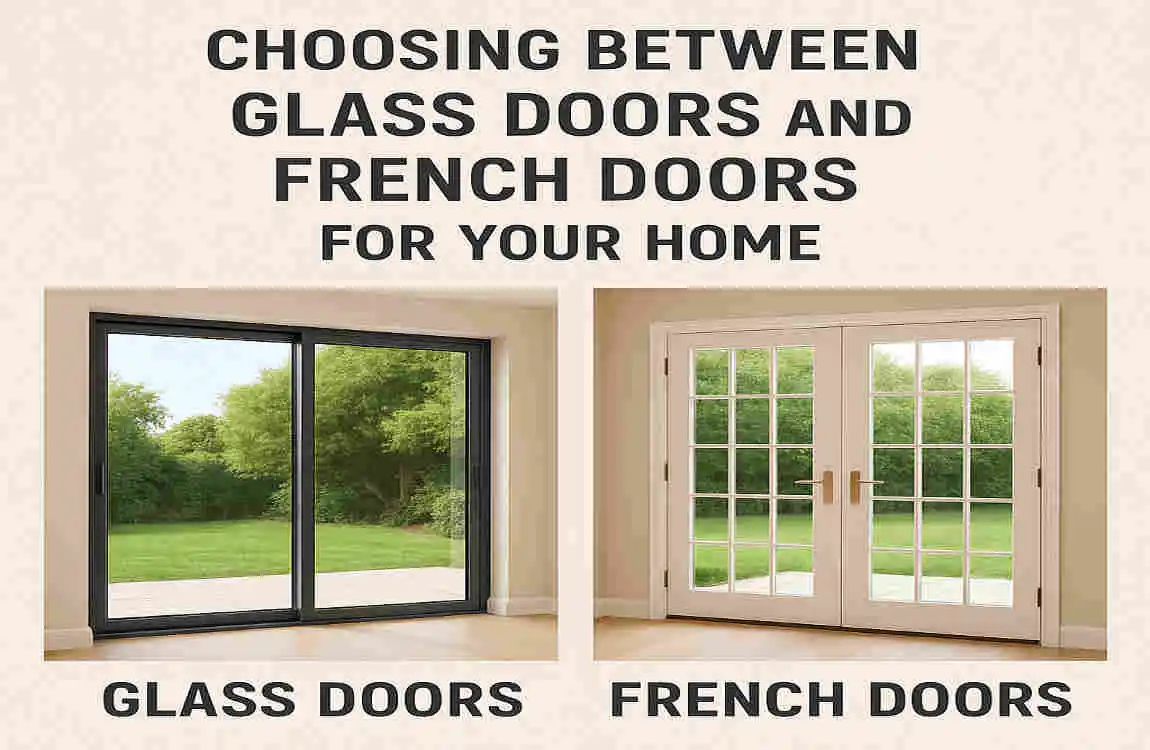 Glass Doors vs French Doors: Key Differences for Stylish Home Design