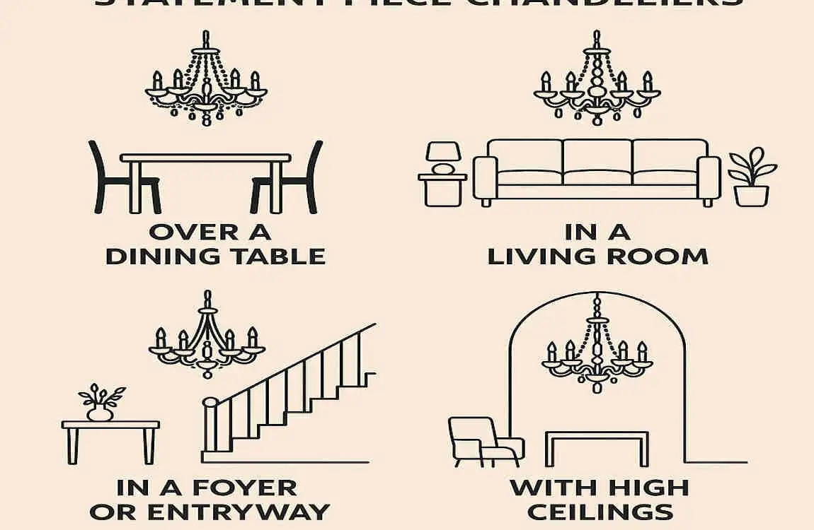 Elevate Your Space: Stunning Statement Piece Chandeliers to Transform Home Decor