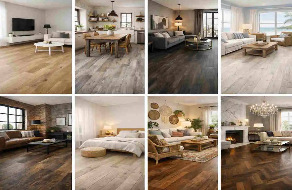 How to Pick the Right Color of Vinyl Plank Flooring