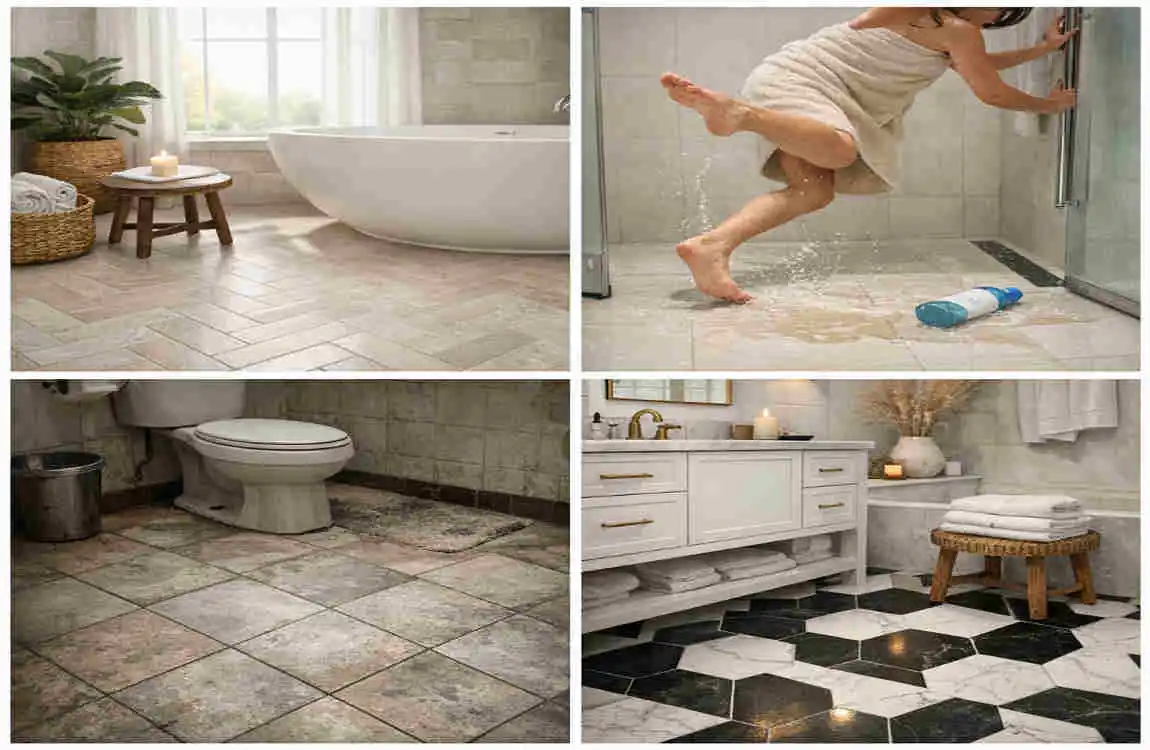 Bathroom Floor Tile Design