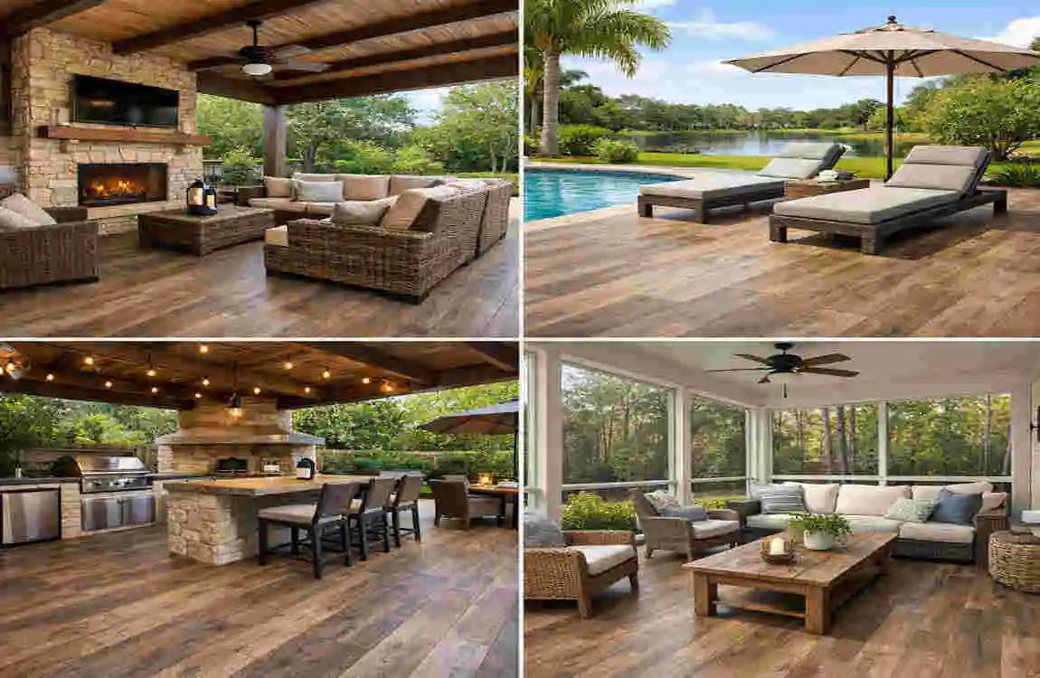 Can Vinyl Plank Flooring Be Used Outside