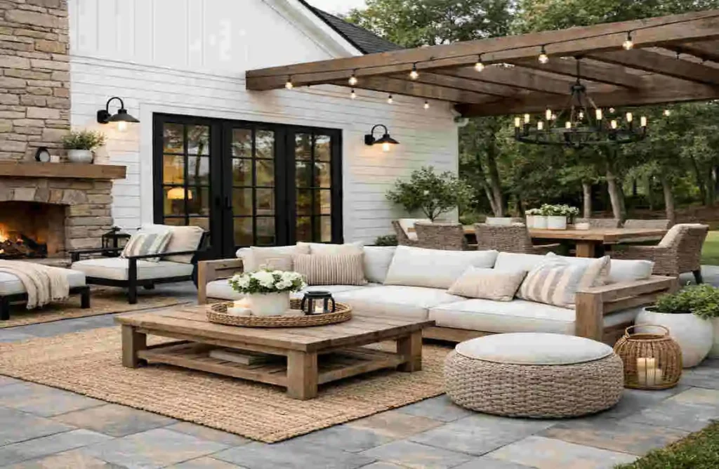 Modern Farmhouse Style Outdoor Furniture Ideas Farmhouse Style Outdoor Furniture