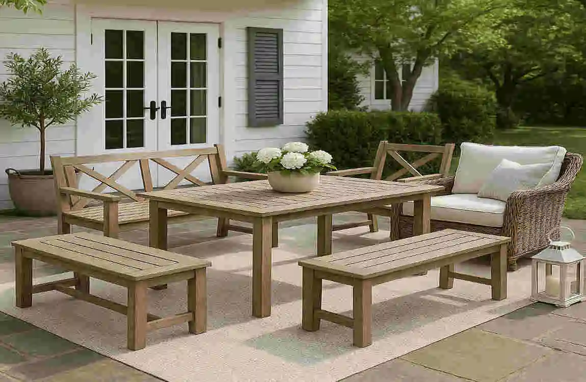 Rustic Charm: Best Farmhouse Outdoor Furniture Ideas for Modern Homes