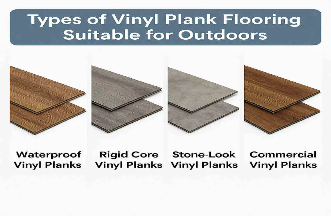 can vinyl plank flooring be used outside