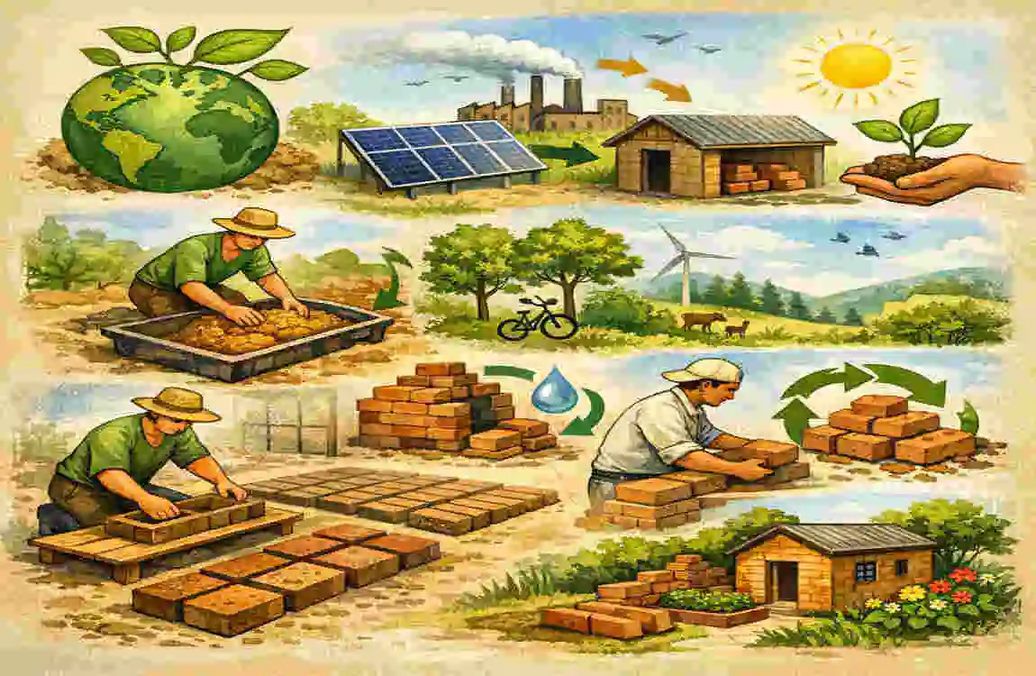 How to Make Red Bricks at Home