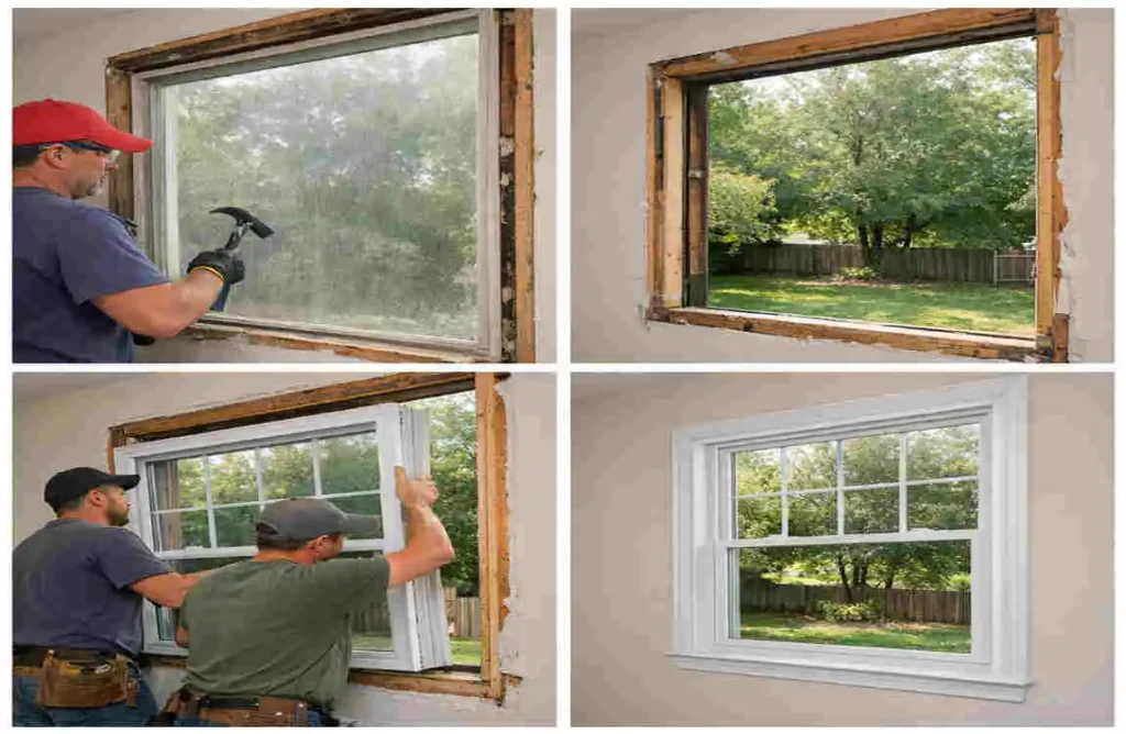 can you replace home windows with regular windows