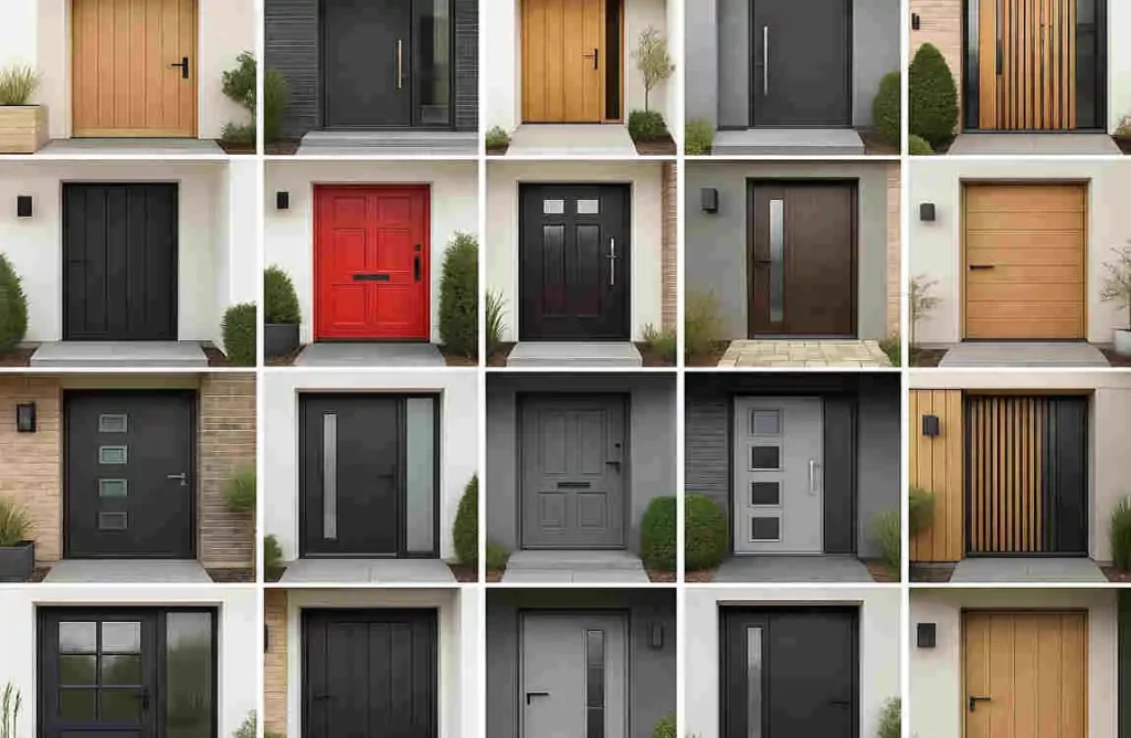 Front Home Door Designs : 30 Modern Ideas for Ultimate Curb Appeal & Security