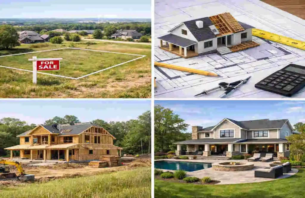 how much land needed to build a house