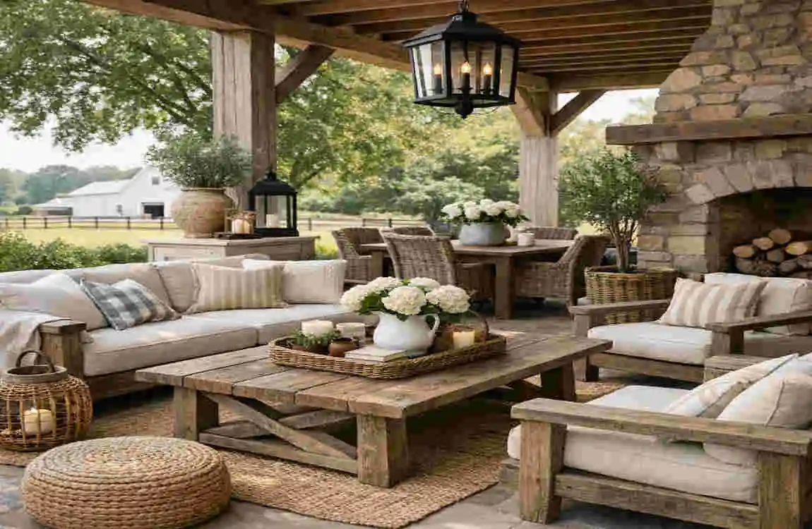 Farmhouse Style Outdoor Furniture