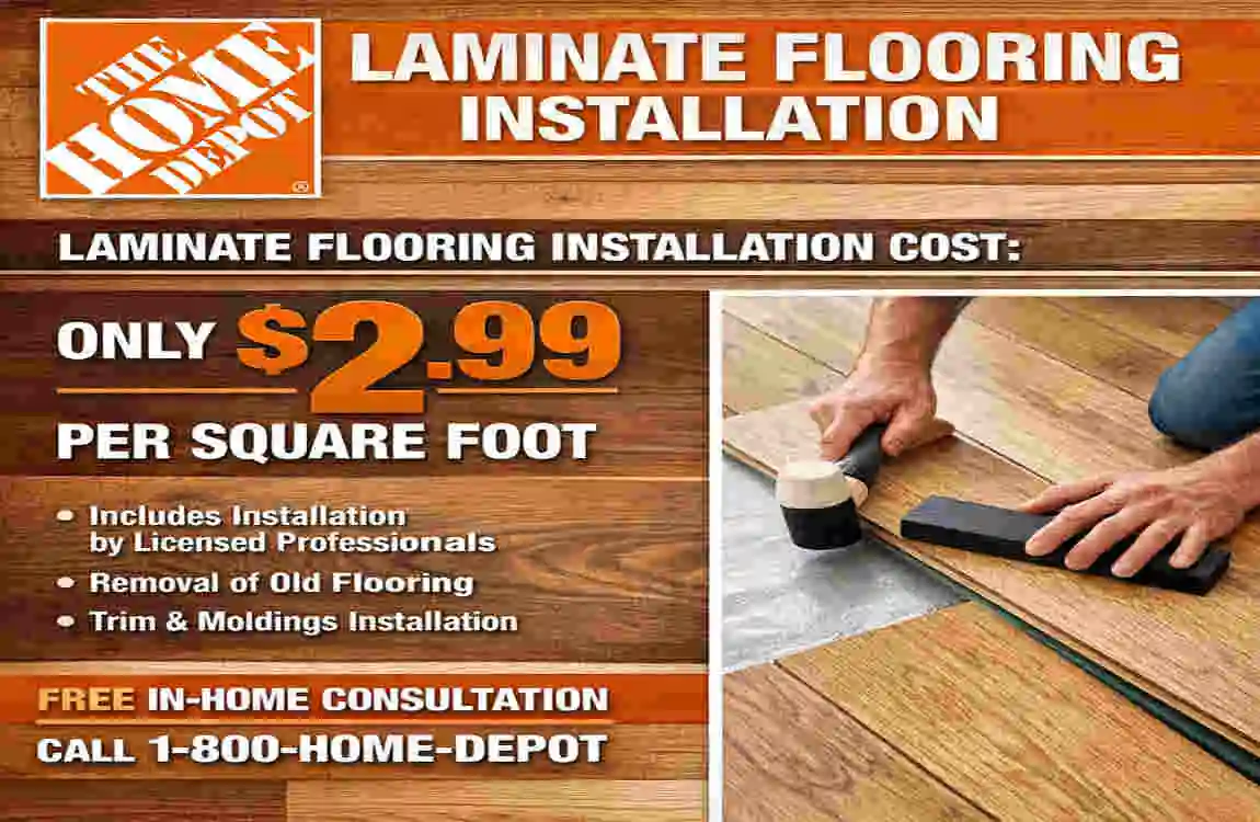 How Much Does Home Depot Charge to Install Laminate Flooring?