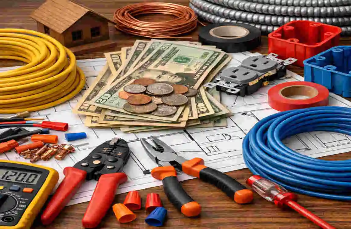 How Much Wire Does a House Need Per Square Foot?