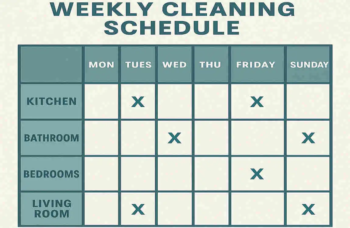 Ultimate Guide: How to Clean Your Home with Perfect Timing