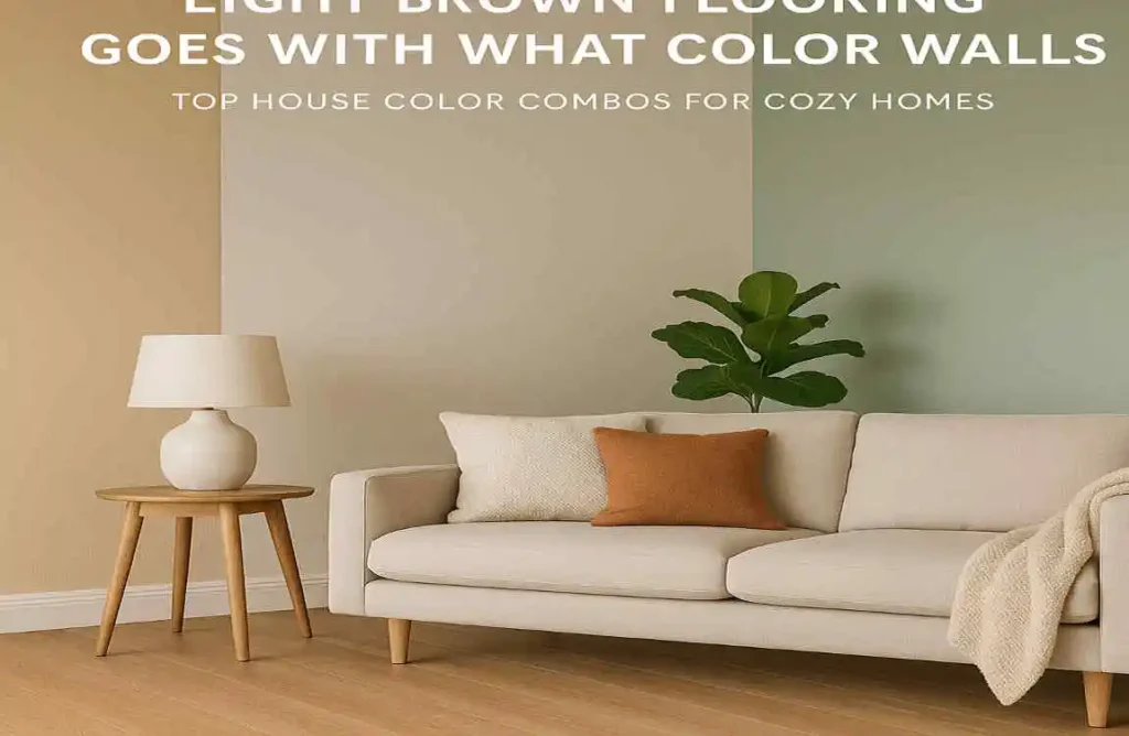 Light Brown Flooring Goes with What Color Walls? Top House Color Combos for Cozy Homes light brown flooring goes with what color walls