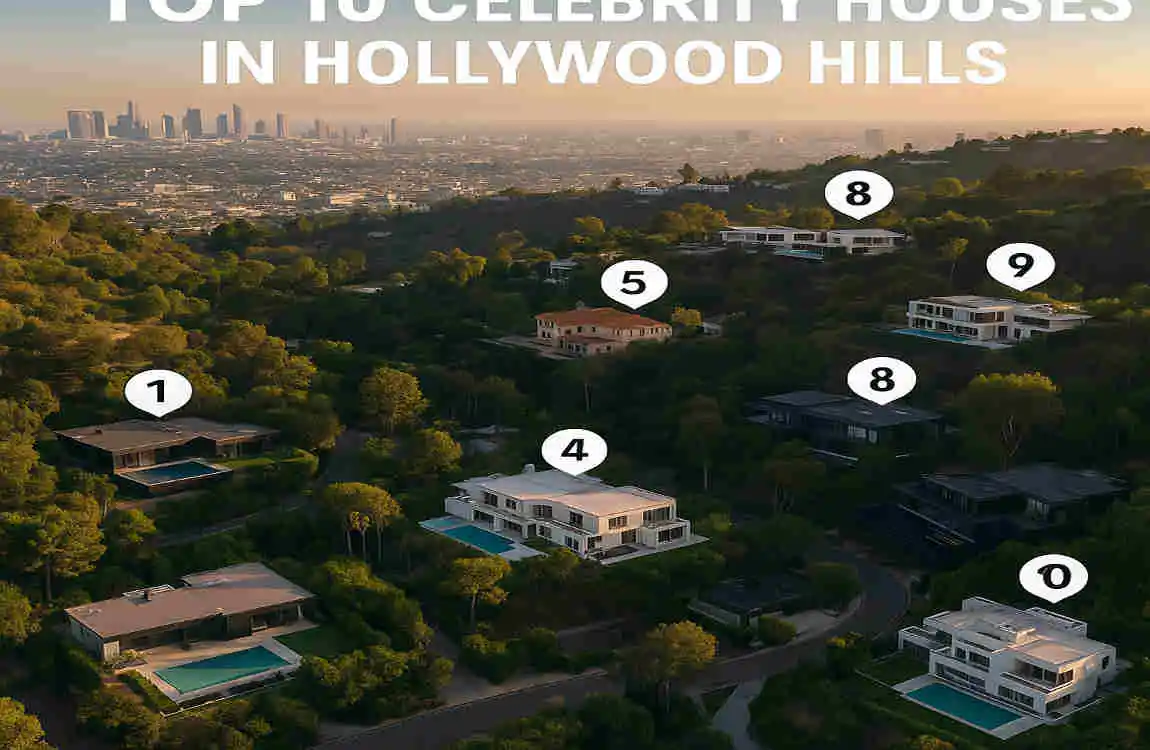 Celebrity Houses Hollywood Hills