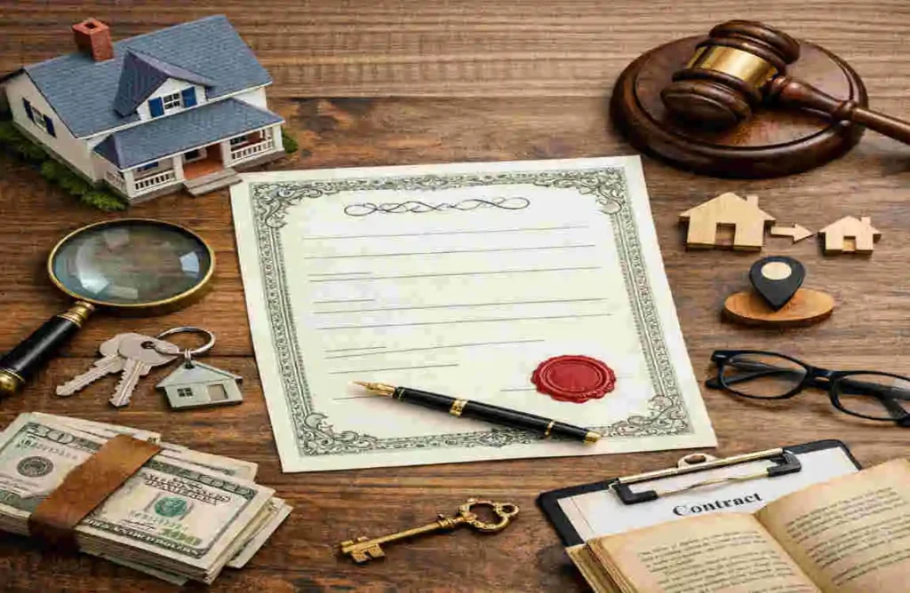 how deed of real estate house