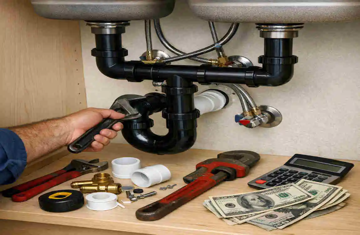 How to Install Pipes Under a Kitchen Sink