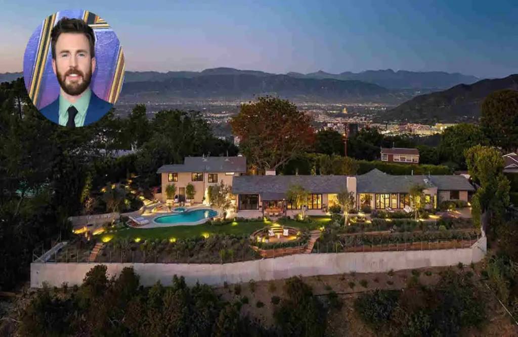 Chris Evans Lists $7M Hollywood Hills Mansion: Inside Captain America’s L.A. Gym Home Chris Evans home
