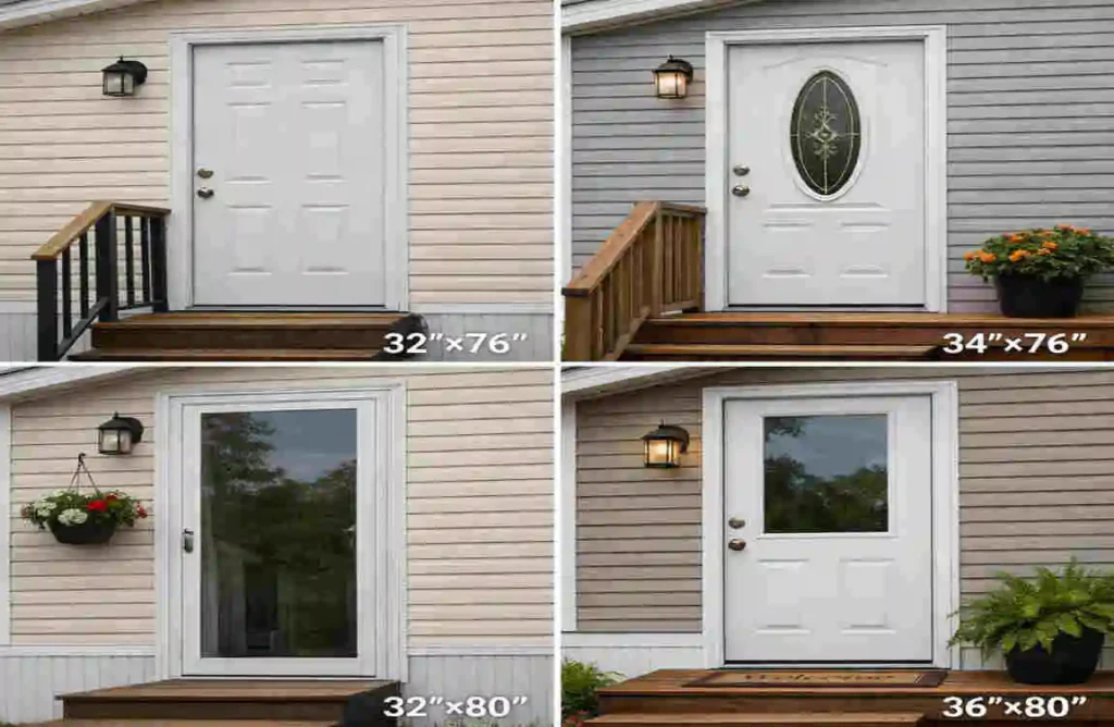 What Size Are Mobile Home Exterior Doors? Standard Dimensions for Your House Upgrade What Size Are Mobile Home Exterior Doors