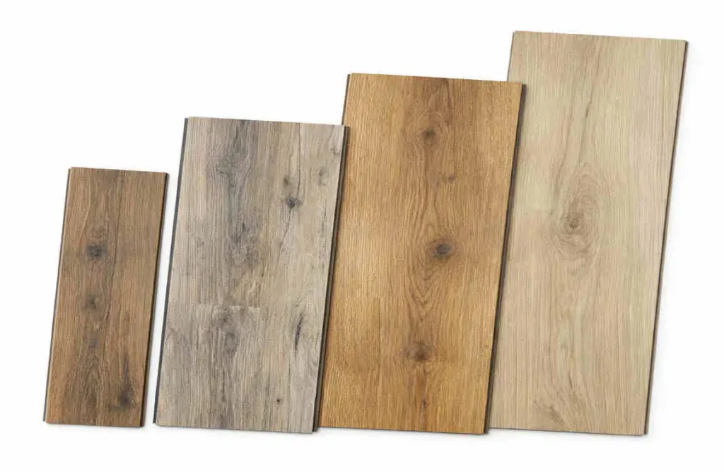 what size vinyl plank flooring is best