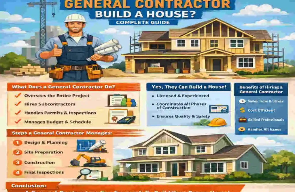 can a general contractor build a house