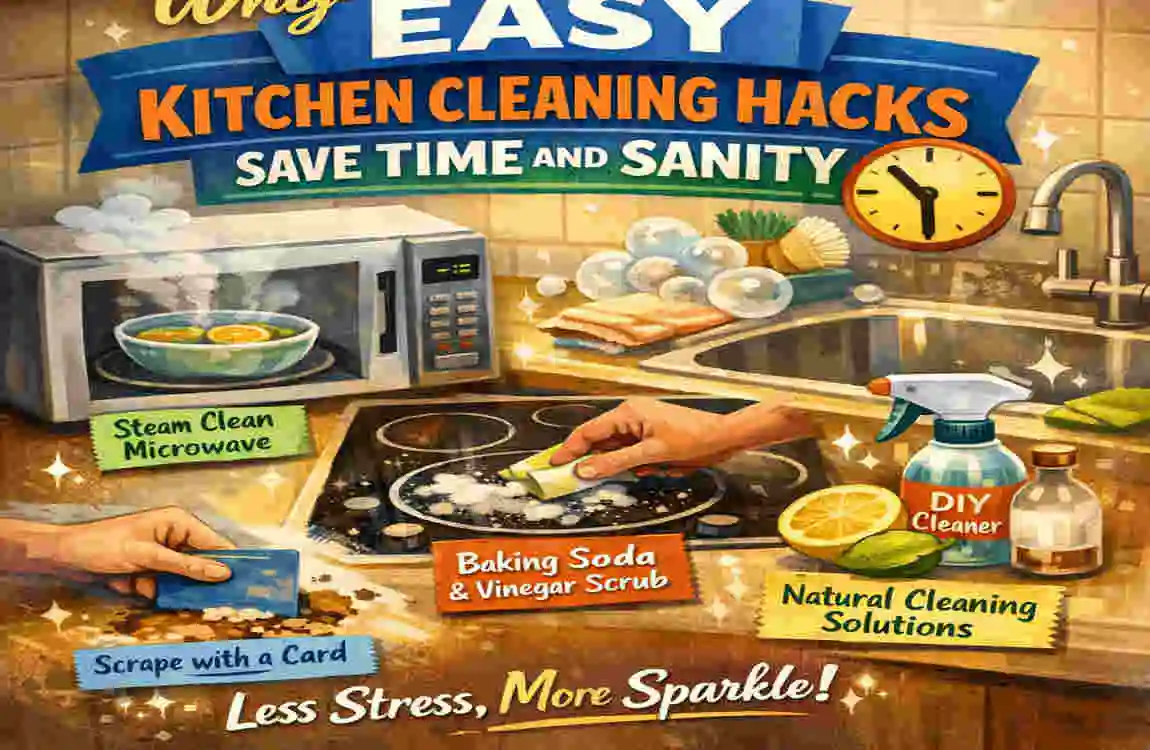 Easy Kitchen Cleaning Hacks: