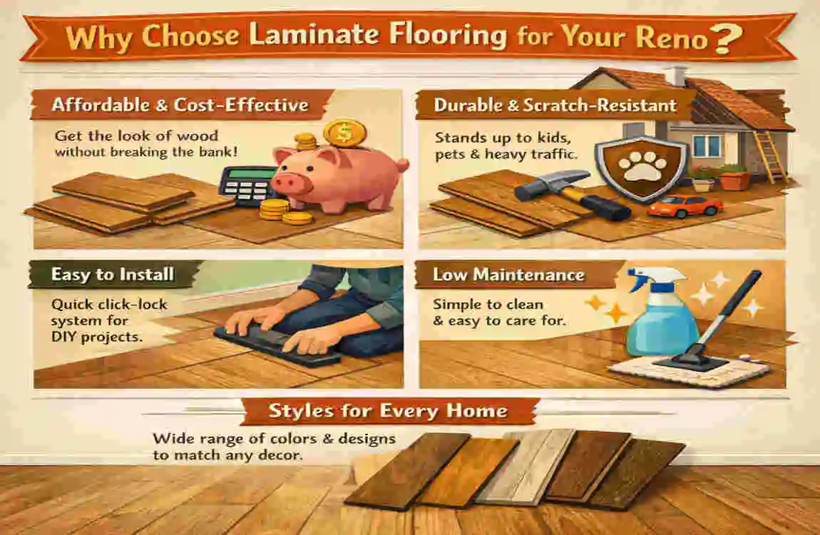 Where to Start When Laying Laminate Flooring