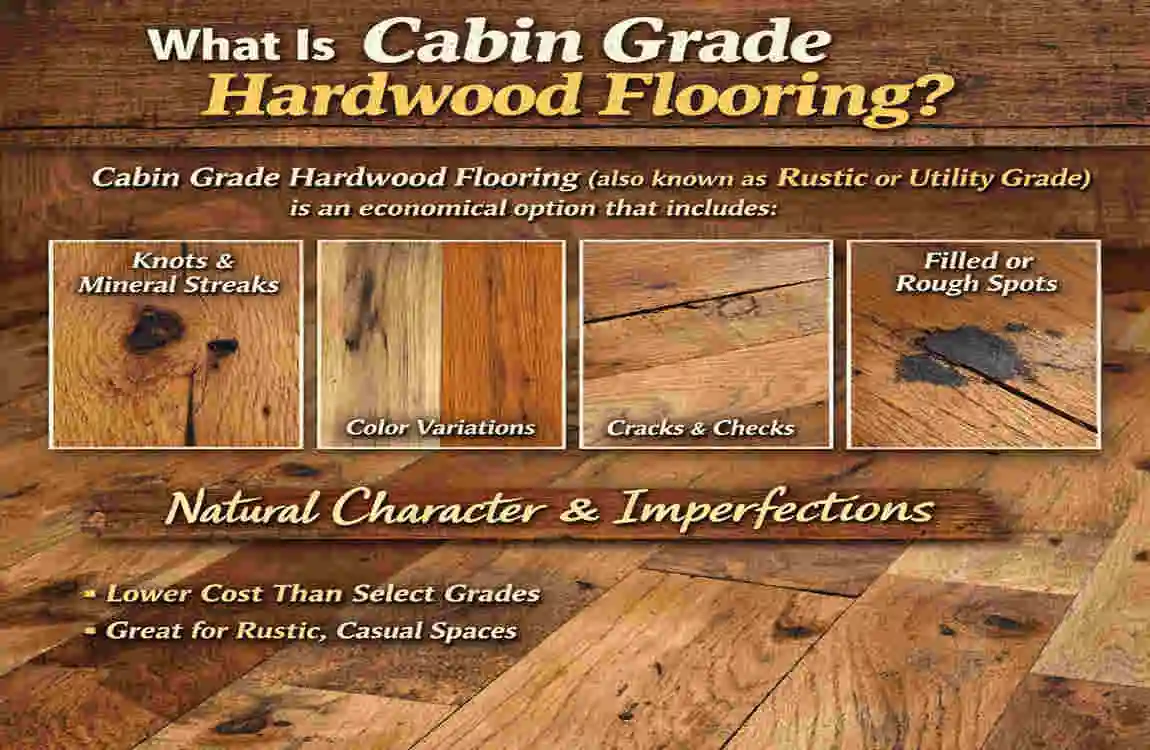What Is Cabin Grade Hardwood Flooring? Rustic House Upgrade Guide